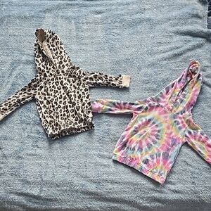 Leopard and Tie-Dye Hoodies for Kids